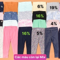 Set 5c legging dài Gap nhí bé gái 12M-5T