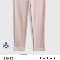 Set 5c legging dài Gap nhí bé gái 12M-5T